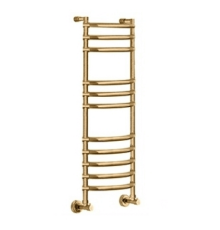 Полотенцесушитель водяной Margaroli Curved 434-11 Old Brass 4343711OBN