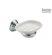 Мыльница подвесная керамическая Art&Max Crystal бронза CA 122.92