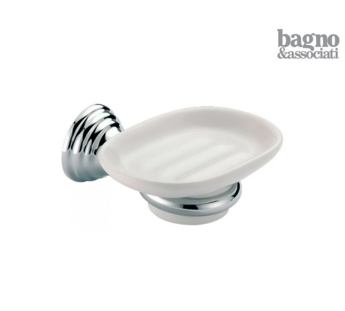 Мыльница подвесная керамическая Art&Max Crystal хром CA 122.51