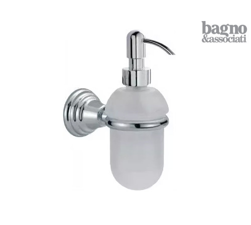 Диспенсер для жидкого мыла подвесной Migliore Casablanca сатиновое стекло хром CA12751