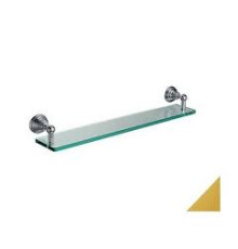 Полка для ванной хрустальная Art&Max Crystal 60 см золото CA 113.52