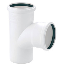 Тройник канализационный REHAU RAUPIANO Plus 87° 160/110 мм 11240691001