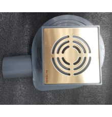 Душевой трап Boheme 10x10 см золото 984-10-G