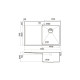 Кухонная мойка Omoikiri Akisame 78-R-IN 78x51 см нержавеющая сталь 4973061