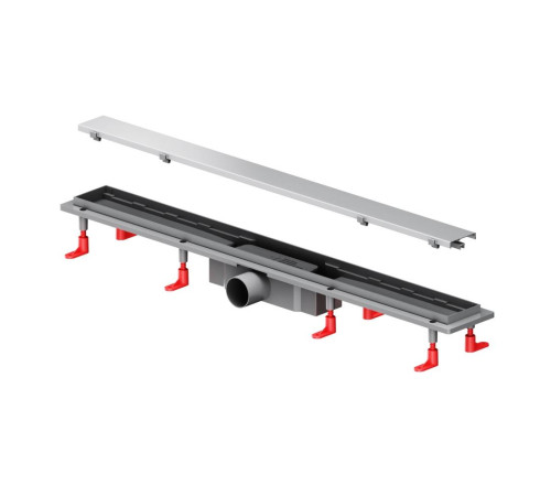 Трап для душа линейный AM.PM PrimeFlow универсальный затвор Tile 80 см W02SC-U11-080-04SB