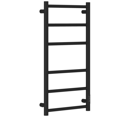Полотенцесушитель электрический Стилье Формат 27 43.2х80 см прямая правое подключение чёрный матовый 31528-8040