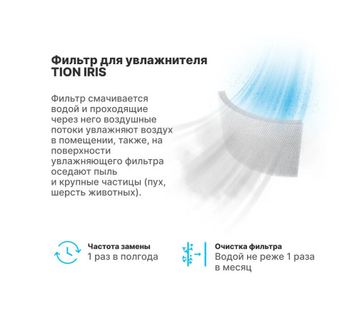 Фильтр увлажняющий Tion Iris Iris Filter