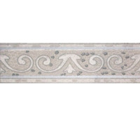Бордюр LB-CERAMICS Тенерифе серебряный 14x45 см 7304-0004-1001