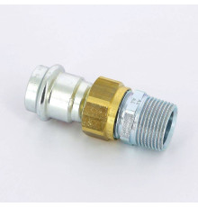 Муфта пресс-НР разъемная Viega Prestabo 22x3/4 оцинкованная сталь 559250