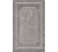 Плитка настенная Kerama Marazzi Гран Пале серый панель 25х40 см 6354