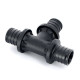 Тройник надвижной REHAU RAUTITAN PX 40 мм PPSU 1160035