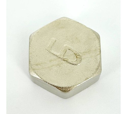 Заглушка латунная LD Pride 3/4 ВР никелированная 67.504.20