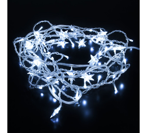 Гирлянда бахрома белый 1,80,5м IP20 100-002 белый