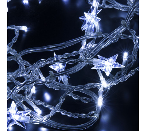 Гирлянда бахрома белый 1,80,5м IP20 100-002 белый