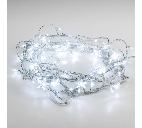 Гирлянда бахрома белый 1,80,5м IP20 100-002 белый