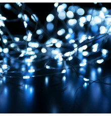 Гирлянда нить quotросаquot белый 10М IP20 400-009