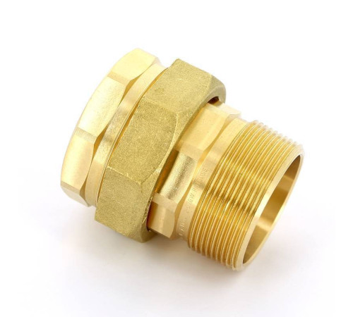 Разъемное соединение Viega 3340 бронза НВ 2 дюйма с плоским уплотнением 271329