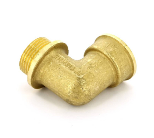 Угольник 90° НВ с упором Tiemme 1 1500033