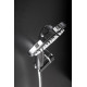 Душевая стойка с верхним душем Boheme Spectre gun metal 458-GM