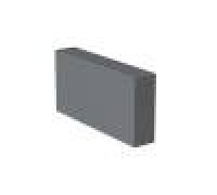 Конвектор настенный Gekon Level U 1HE 130x1200x80 мм RAL 7024 GLUW1.01312008/1HE/RAL7024_mat