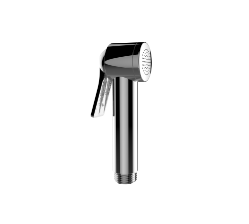 Гигиенический комплект Bossini Apice с лейкой, держателем и шлангом черный матовый CE4002.073