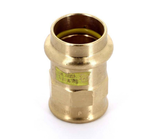 Муфта переходная пресс-В Viega Profipress G бронза 22х1/2 346416