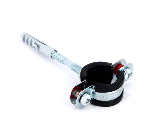 Хомут с резиновым уплотнителем, шпилькой и дюбелем Uni-Fitt 3/4 дюйма (25-29 мм) 850U3800