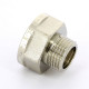 Переходник НВ Tiemme 1/2x3/4 никелированный 1500127