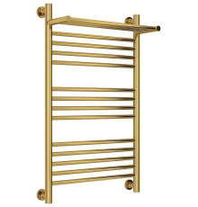 Полотенцесушитель водяной Сунержа Богема+ с 1 полкой 500x800 мм золото 03-0223-8050