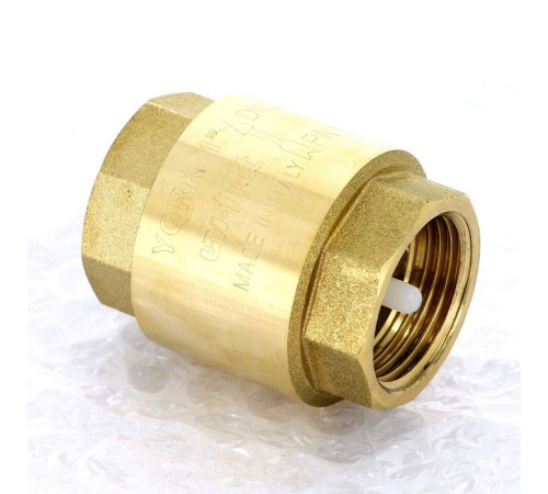 Клапан обратный пружинный Uni-Fitt York с пластиковым затвором 1 221G4000