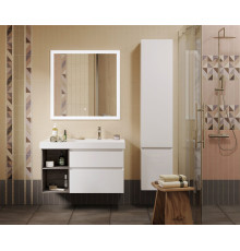 Раковина подвесная Kerama Marazzi CUBO 90 правая белая глянцевая CU.wb.90rh