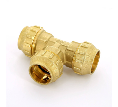 Тройник обжимной Tiemme 32х3.0 мм 3400022