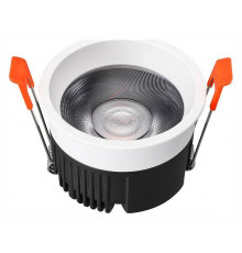 Встраиваемый светильник iLedex Technical Mars 112-12W-D80-3000K-24DG-WH