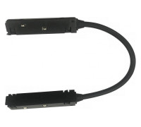 Соединитель гибкий для треков iLedex Technical VISION48/22 CORNER POWER CONNECT 4822-L380-BK