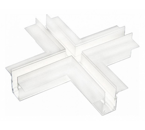 Соединитель X-образный для треков встраиваемых iLedex Technical VISION48/22 X-TYPE CONNECT 4822-022-44/44-WH