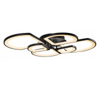 Потолочная люстра iLedex River черная 6882/6 BK