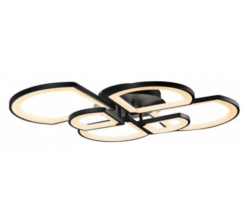 Потолочная люстра iLedex River черная 6882/6 BK