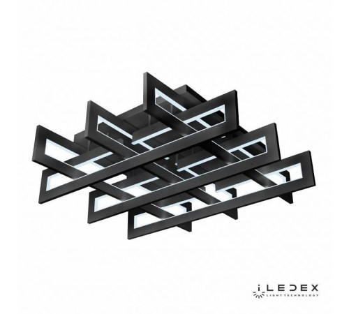 Потолочная люстра iLedex Stalker 9082-800*800-X 192W BK