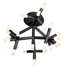 Потолочная люстра iLedex Savage FS-017-X25 BK