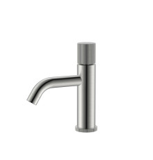 Смеситель для раковины Boheme Stick Linea на 1 отверстие никель 121-NB.3