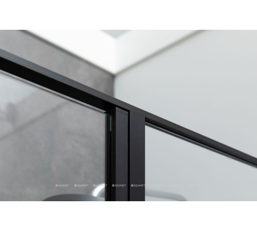 Душевое ограждение Allen Brau Priority 1400x800 мм браш черный 3.31012.BBA/3.31015.BBA