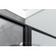Душевое ограждение Allen Brau Priority 1400x800 мм браш черный 3.31012.BBA/3.31015.BBA