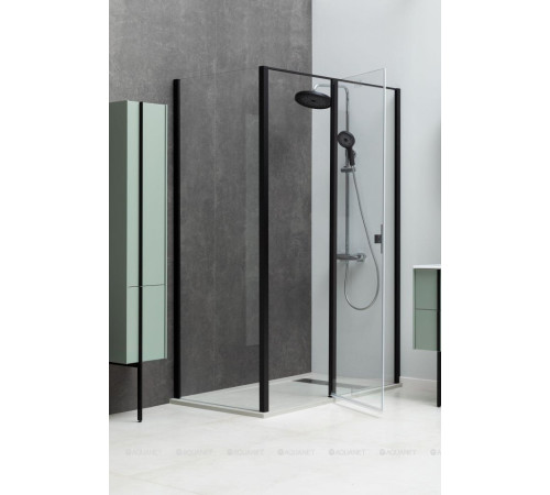 Душевое ограждение Allen Brau Priority 1400x800 мм браш черный 3.31012.BBA/3.31015.BBA