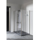 Душевое ограждение Allen Brau Priority 1400x900 мм браш серебро 3.31011.BA/3.31017.BA