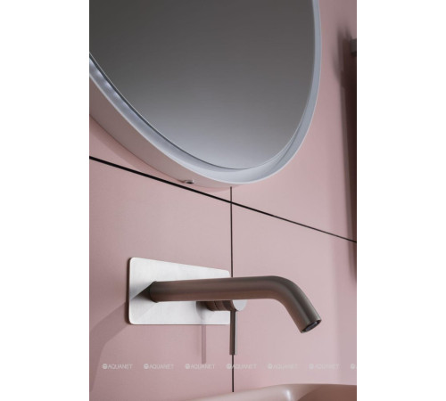 Смеситель для раковины встраиваемый Allen Brau Priority излив 195 мм брашированный никель 5.31003-BN