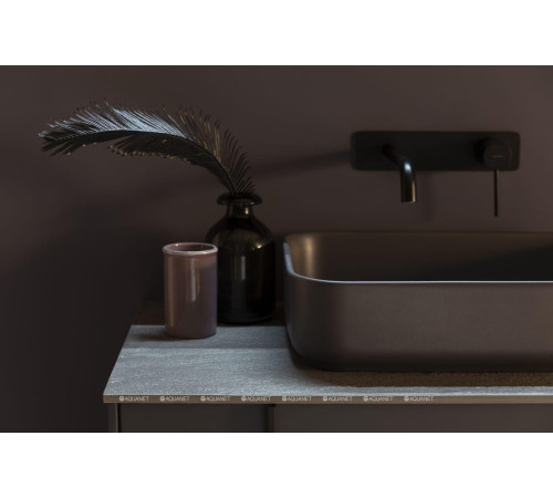 Смеситель для раковины встраиваемый Allen Brau Priority излив 195 мм черный матовый 5.31003-31