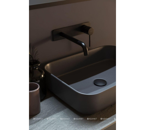 Смеситель для раковины встраиваемый Allen Brau Priority излив 195 мм черный матовый 5.31003-31