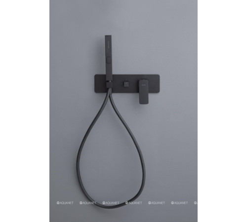 Смеситель встраиваемый Allen Brau INFINITY на 2 выхода черный матовый 5.21011-31