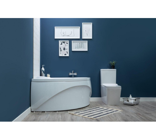 Акриловая ванна Aquanet Fregate 120x120 см в комплекте 00205488