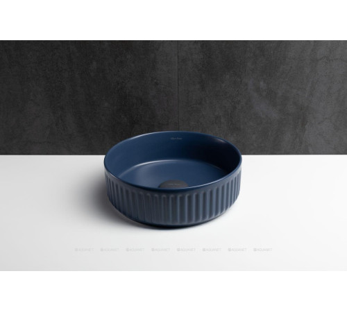 Раковина накладная Allen Brau Fantasy Line Ø360 мм индиго 4.11032.ID